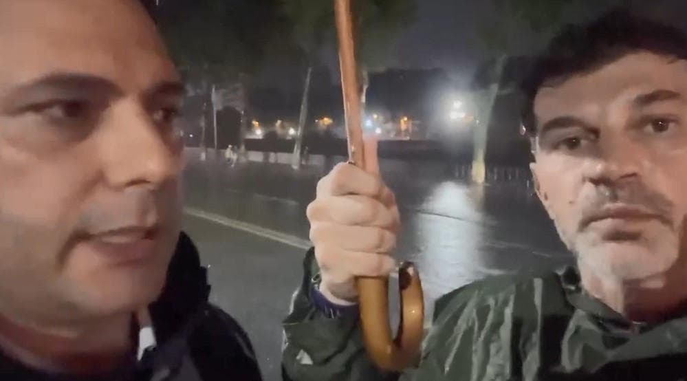 Heavy rain creates problems in Tbilisi