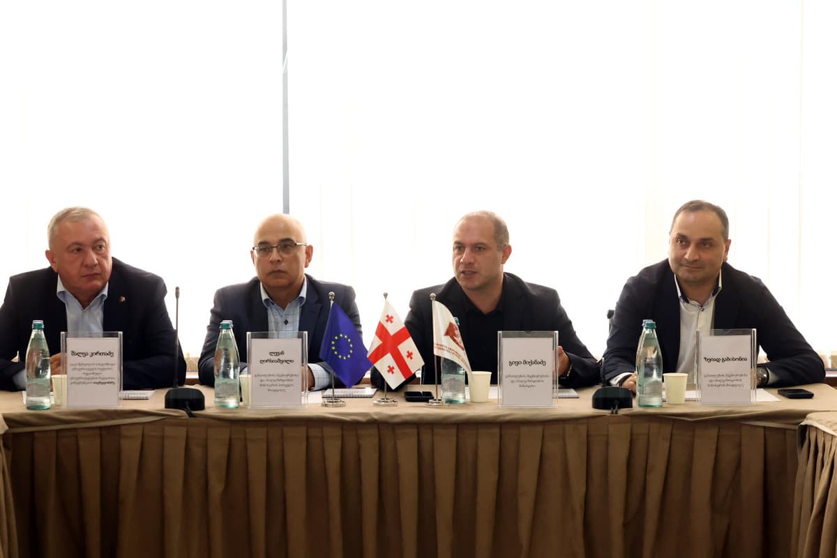 გივი მიქანაძის ხელმძღვანელობით ქუთაისში რეგიონული უნივერსიტეტების რექტორთა კონფერენციის სხდომა გაიმართა