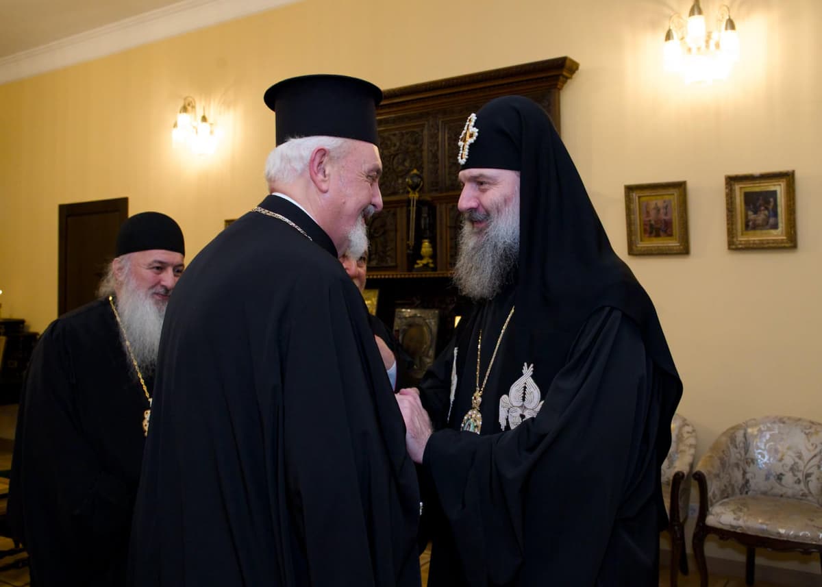 Patriarchate: Shio III received the representative of the Ecumenical Patriarchate, Metropolitan Emmanuel of Chalcedon - an important part of the meeting was devoted to discussion of Catholicos-Patriarch Shio III’s upcoming visit to Constantinople